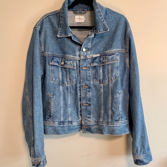 Vintage Calvin Klein Jean Jacket - Picture 1 of 5